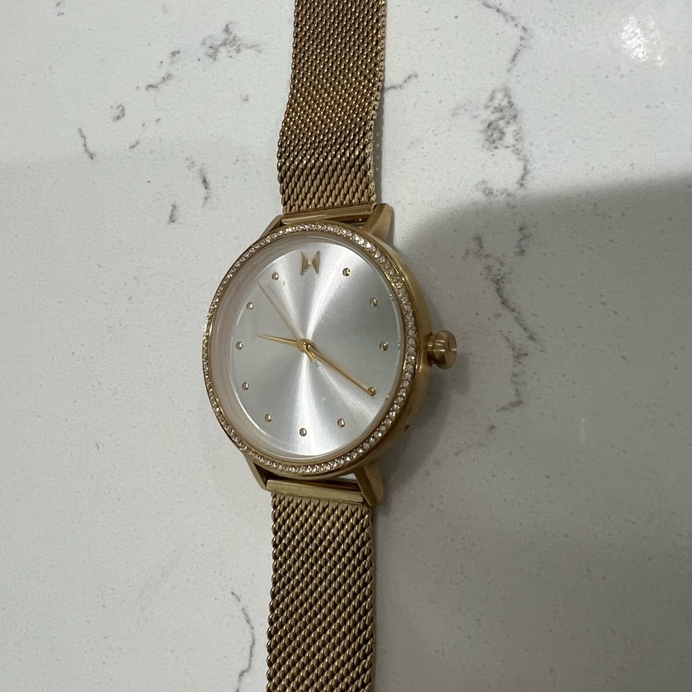 Gold MVMT watch
